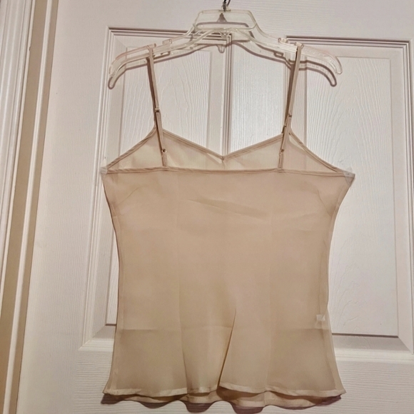 COPY - Daniel Rainn sz M Cream Colored 2 pc Babydoll Shirt Set - Picture 5 of 5
